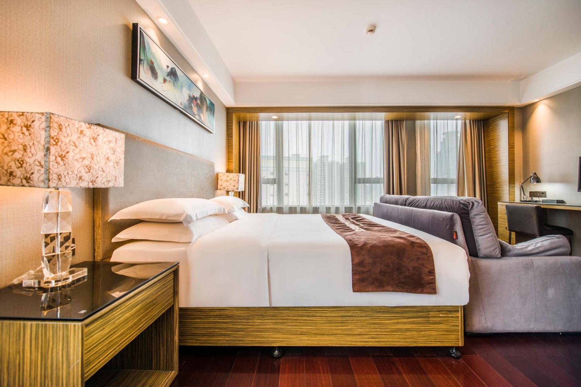 La Perle International Hotel - Free Shuttle Between Hotel And Exhibition Center During Canton Fair & Exhibitor Registration Counter Zimmer foto